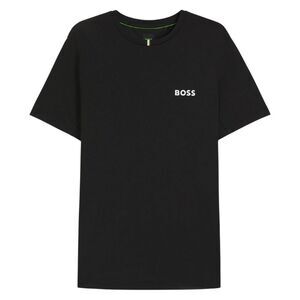 Boss Mens Pique Odour Control Slim T-Shirt / Black